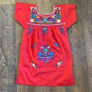 Girl’s Mexican dress size S/M